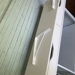 IKEA White  Shelf Desk Drawer 