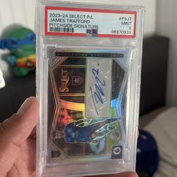 2023-24 Select P/L James Trafford Pitch side Signature 