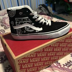 Peace Paisley Vans 