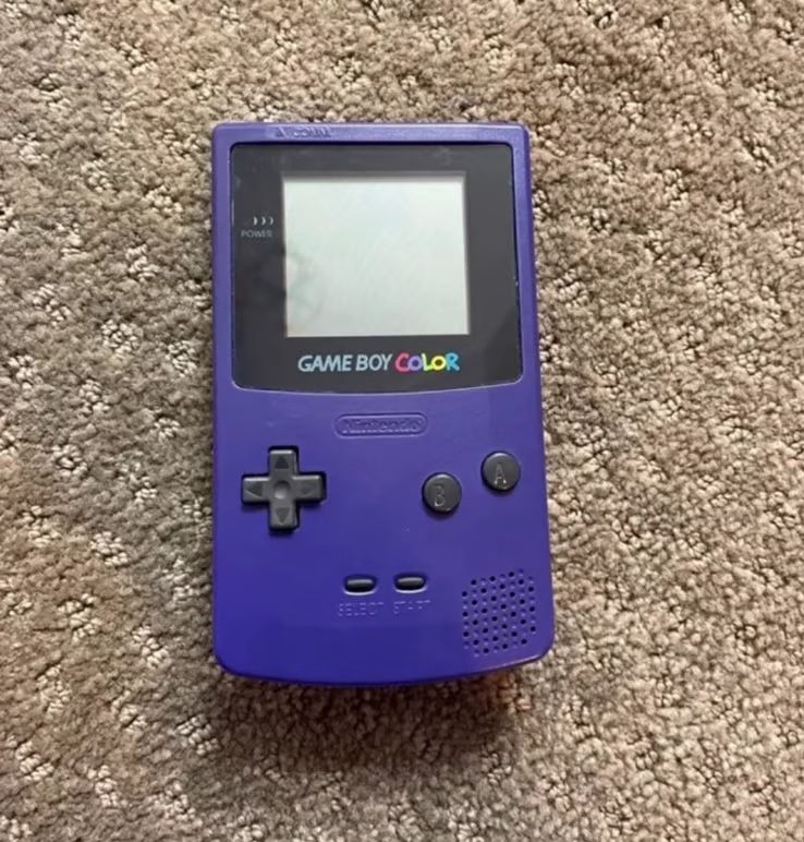 Gameboy Color Purple