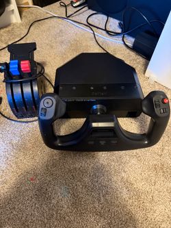 Saitek Pro Flight Yoke and Throttle Quadrant
