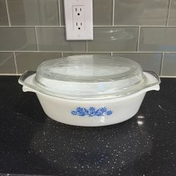 Vintage Anchor Hocking Fire King Baking Dish 1 1/2 Qt