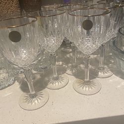 Cristal D'arques, France Genuine Led Crystal wine Glasses 