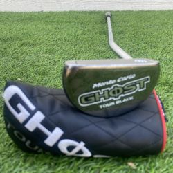 Taylormade Ghost Monte Carlo Tour Black Putter 35” With Head Cover 