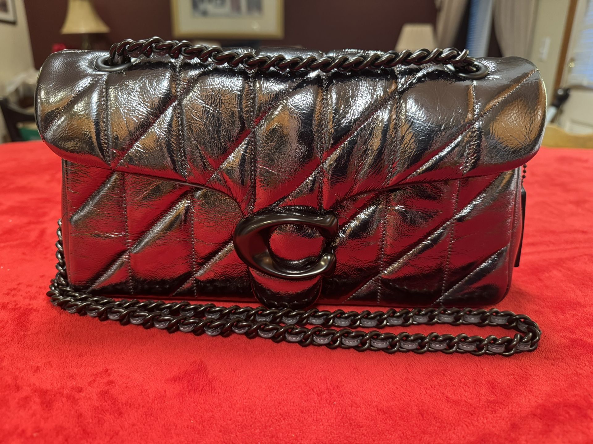 Coach Handbag Tabby Bag 26, Brand New, 100% Authentic with Coach Tags, MSRP 550$, Silver