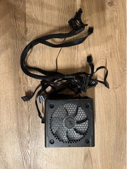 black corsair 650f rgb power supply fully modular