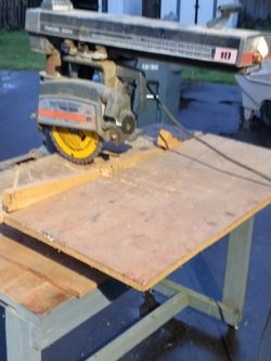 Craftsman 10" Radial Arm Saw