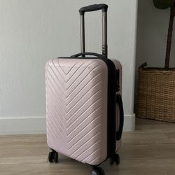 Nordstrom Brand Blush Pink Carryon Suitcase 
