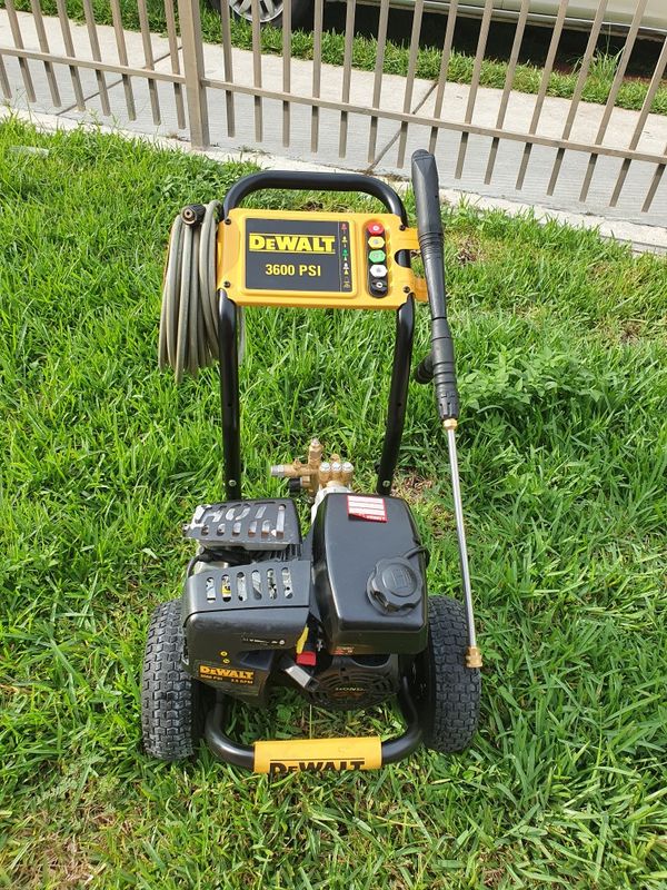 dewalt pressure washer 3600 psi dewalt pressure washer 3600 psi