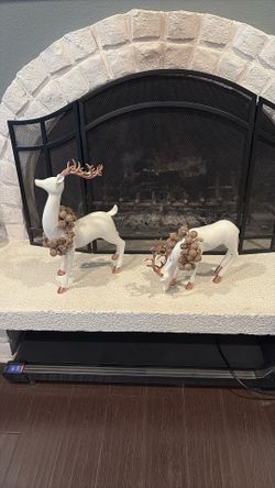 Rose Gold Reindeer