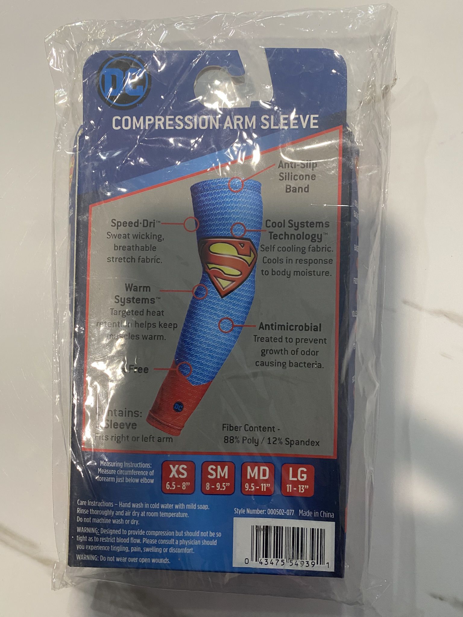 Superman Arm Sleeve