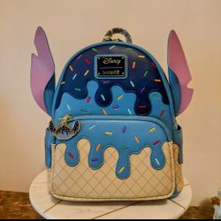 DISNEY STITCH ICE CREAM LOUNGEFLY