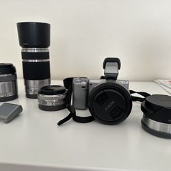 Sony Nex5n Compact Dslr Camera Bundle