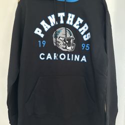 Carolina Panther hooded Sweatshirt Men’s New XL