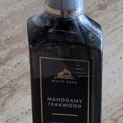 Bath and Body Works Cleansing Gel Hand Soap- Mahogany Teakwood 