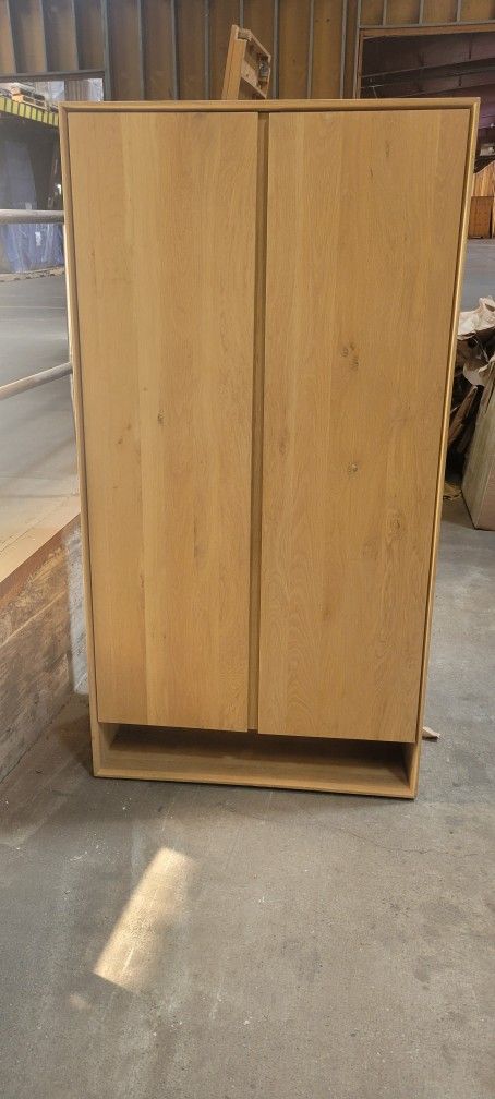 Wood Armoire/ Storage Closet