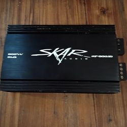 SKAR AUDIO 800 WATT RMS Pro Amp! 🔥