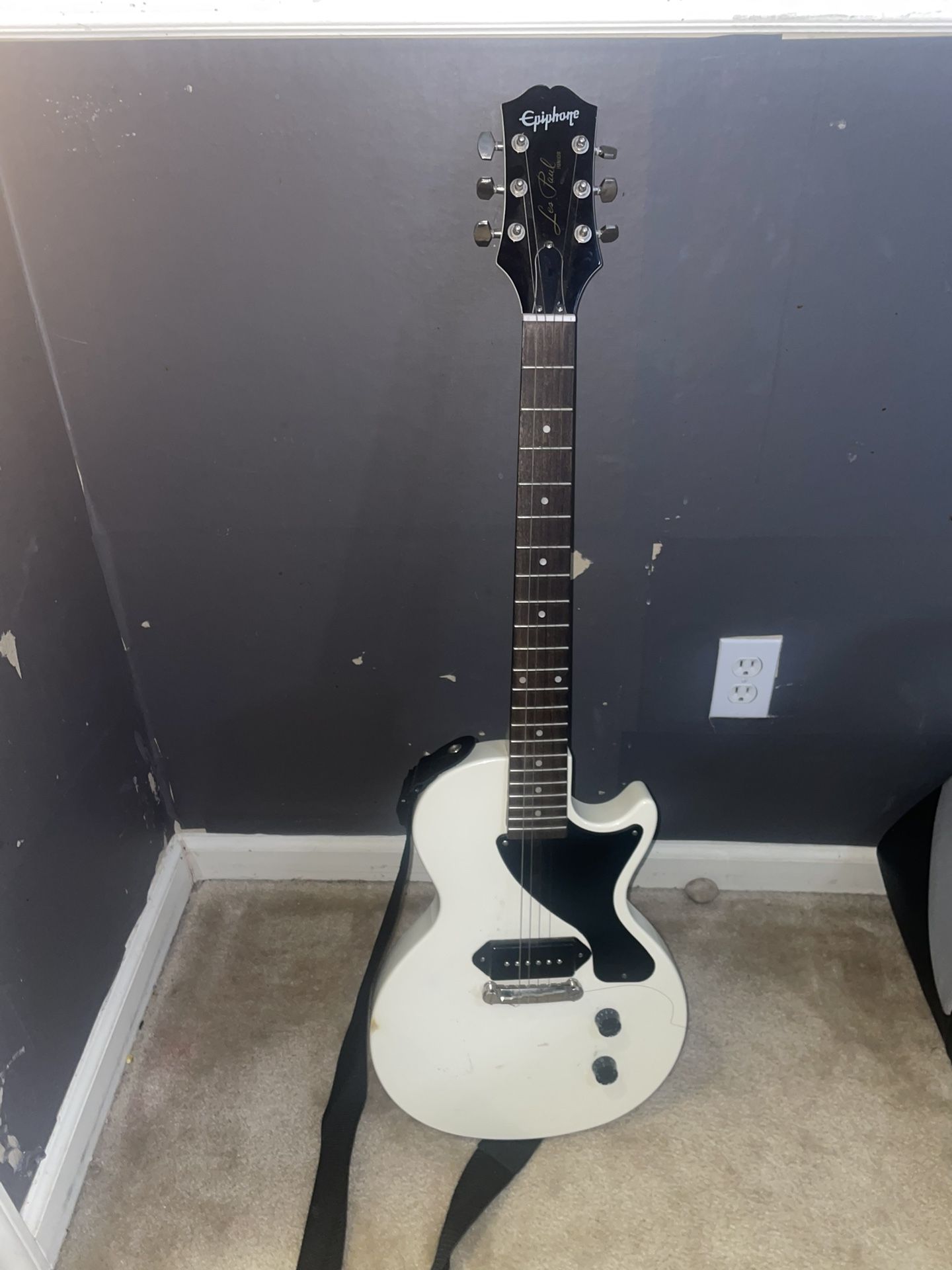 Les paul jr white