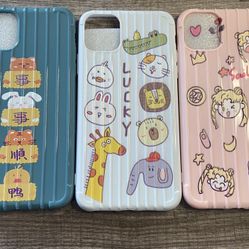 3-pack iphone 11 pro max 6.5 inch soft case