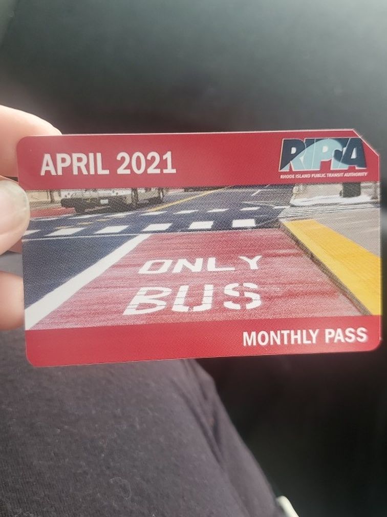 April RIPTA month pass