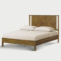 Queen, dark brown Bed Frame
