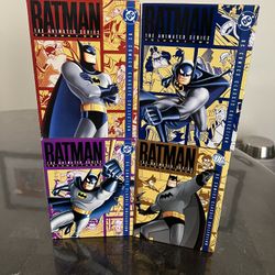 Batman The Animated Series BTAS Volume 1 2 3 4 Box Set 16 Disc DVD