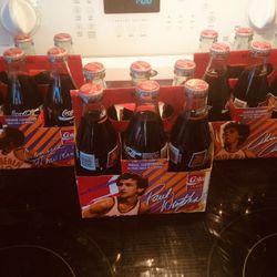 Phoenix Suns 1993 Collectible Coke Bottles Paul Westfal, Connie  Hawkins, Albany Adams