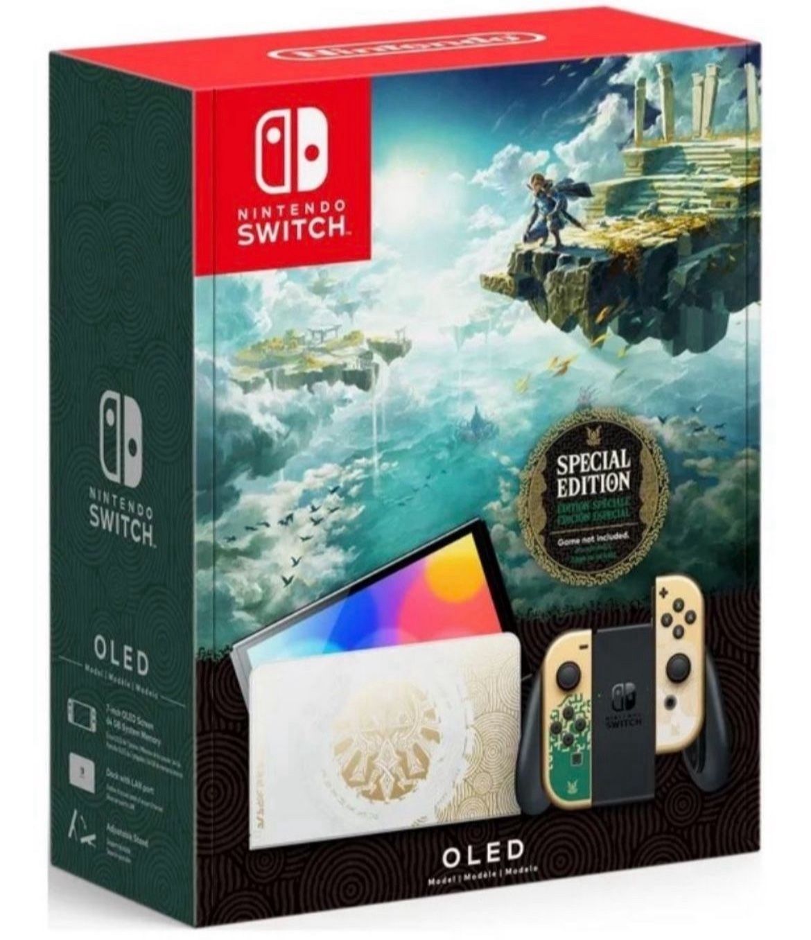 Nintendo Switch OLED Zelda Limited Edition Console