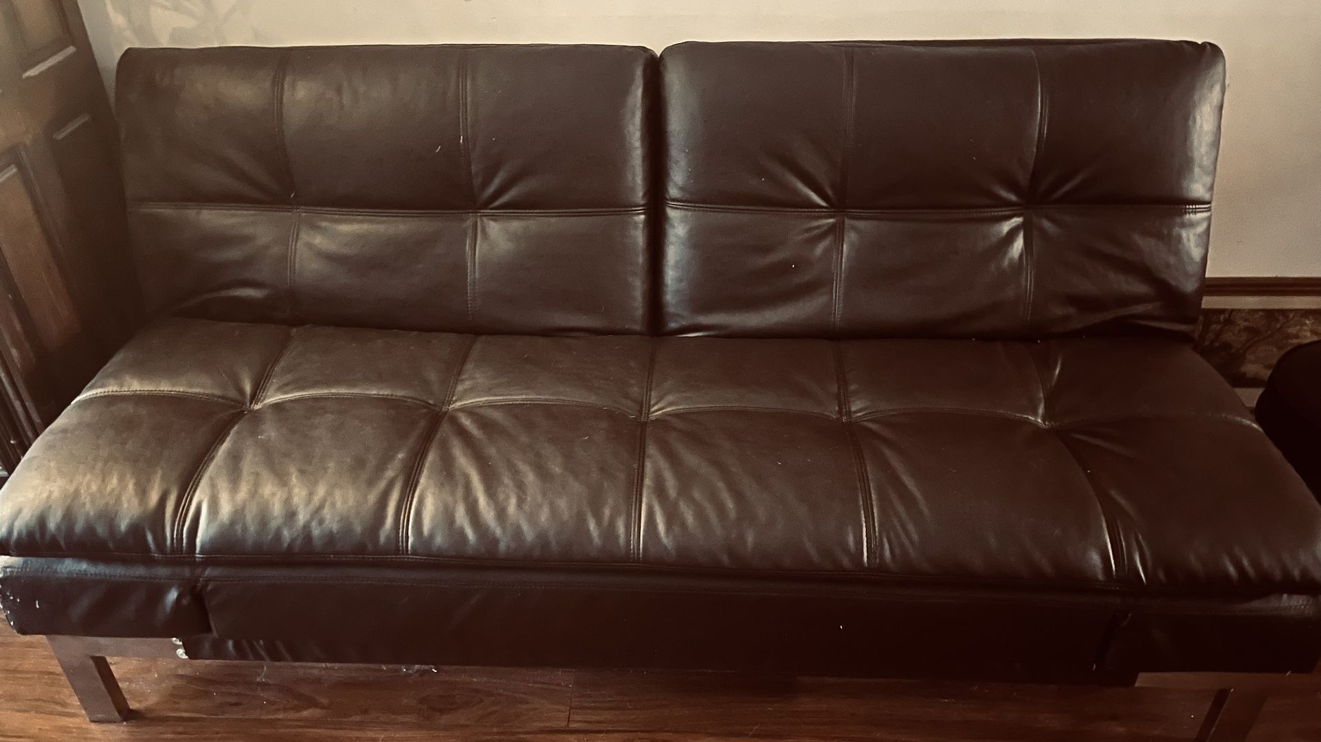 Leather Futon