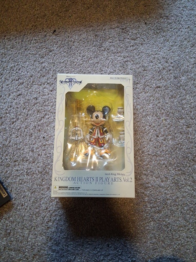 Kingdom Hearts King Mickey Action Figure