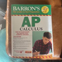 AP Calculus Test Preparation Booklet