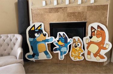 Bluey Yard Decorations