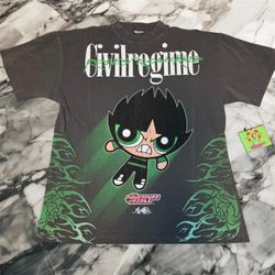 Civil Regime × Powerpuff Girls Butch Shirt - Size 2XL - XXL