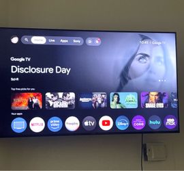 65 inch Sony TV