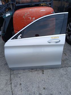 2016 Mercedes C300 Front Left Driver Side Door