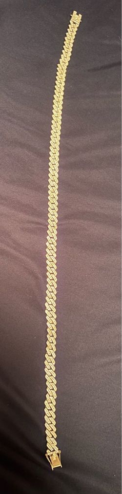 Rhinestone Cuban diamond chain