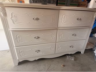 White dresser