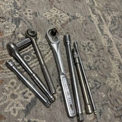 Socket Wrench, And Extenders