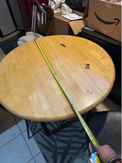 Small round table