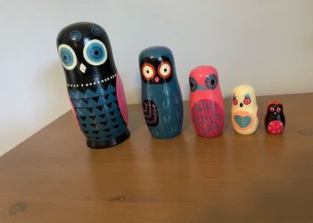 Matryoshka Nesting Russian dolls