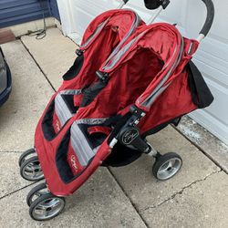 Double Baby Jogger Stroller