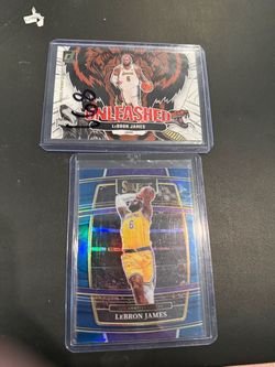LeBron James Basketball Card Lot of 2
