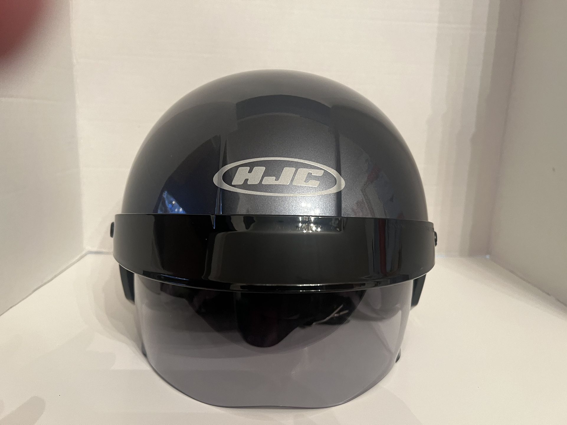 New HJS Dark Grey helmet IS-2 motorcycle Small helmet With Bag
