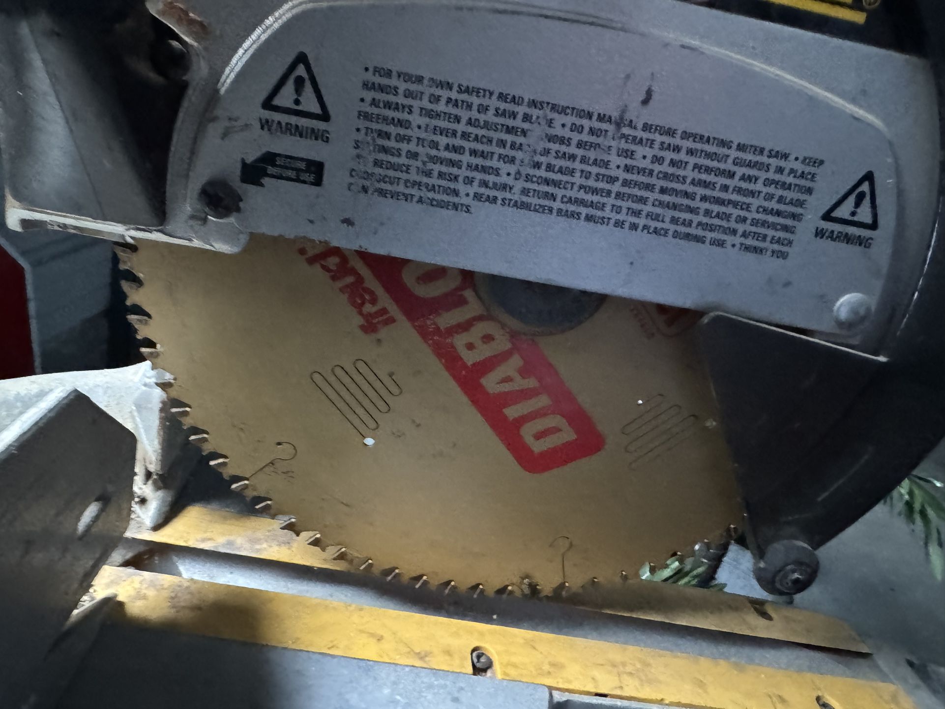 10” Delta Miter Saw Motorized box