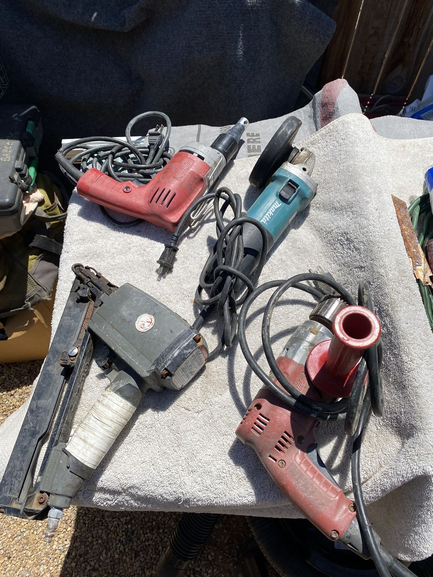 Makita, Milwaukee, And Cenco Tools