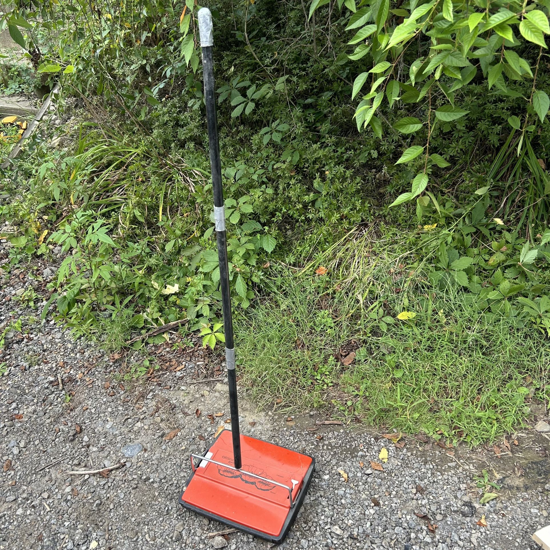 Vintage Bissell Gemini Carpet & Floor Cleaner Sweeper Red Retro Restaurant Home