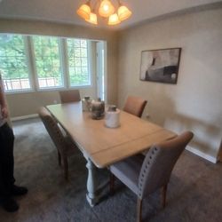 Large Grey Dine Table