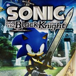 Sonic and the Black Knight (Nintendo Wii, 2009) Tested Authentic Compl