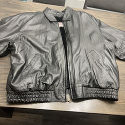 Protocol By Pan United Leather Jacket