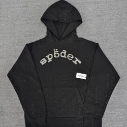 Sp5der Rhinestone Hoodie